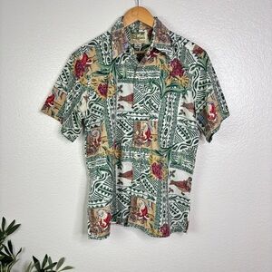 Vintage REYN SPOONER Christmas Hawaiian Shirt